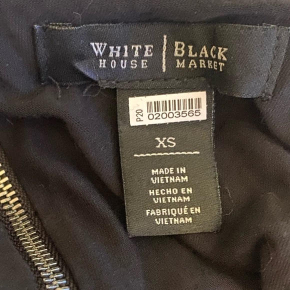 WHITE HOUSE BLACK MARKET LAYERED SHIRT DRESS SIZE XS - Picture 3 of 7